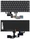 Клавиатура для ноутбука Lenovo Ideapad (S540-13) с подсветкой (Light) Черный, (Без фрейма) RU