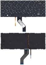 Клавиатура для ноутбука Acer Aspire V5-472, V5-473, V7-481, V7-482, TravelMate P446-M, P645-M с подсветкой (Light), Черный, (Без фрейма) RU