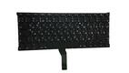 Клавиатура для ноутбука Apple MacBook Air 2011+ (A1369) с подсветкой (Light), Black, (Без фрейма), Русский (вертикальный энтер)