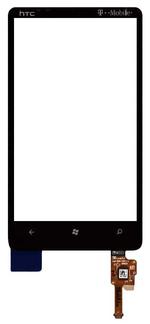 Тачскрин (Сенсор) для смартфона HTC HD7 T9292 черный