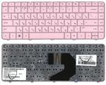Клавиатура для ноутбука HP Pavilion (G4, G4-1000) Pink, RU