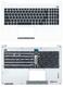 Клавиатура для ноутбука Asus (X502) Черный, (Белый TopCase), RU