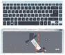 Клавиатура для ноутбука Acer Aspire (V5-471) с подсветкой (Light), Черный with Серый, (С фреймом), RU