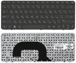 Клавиатура для ноутбука HP Pavilion (DM1-3000) Черный, (Черный фрейм) RU