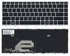 Клавиатура для ноутбука HP ProBook (640 G4), Черный, (Серый Frame) RU