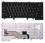 Клавиатура для ноутбука Dell Latitude E5420, E6220, E6320, E6420, E6430 Черный, RU/EN