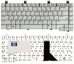 Клавиатура для ноутбука HP Pavilion DV5000, ZE2000, ZE2500, ZV5000, ZX5000, ZD5000 Белый, RU