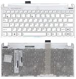 Клавиатура для ноутбука Asus EEE PC 1011, 1015, 1016, 1018, 1025, X101 Белый, (Белый фрейм) RU