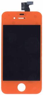 Матрица с тачскрином для Apple iPhone 4 оранжевый