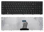 Клавиатура для ноутбука Lenovo IdeaPad (Z560, Z565, G570, G770) Черный, (Черный фрейм), RU