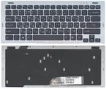 Клавиатура для ноутбука Sony Vaio (VGN-SR) Черный, (Серебряный фрейм), RU