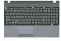 Клавиатура для ноутбука Samsung (NP300E5C) Черный, (Черный TopCase), RU