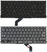 Клавиатура для ноутбука Apple MacBook Pro (A1425) Черный, (Без фрейма), Русский (горизонтальный энтер)