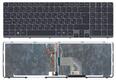 Клавиатура для ноутбука Sony Vaio (SVE15) Черный, с подсветкой (Light), (Серебряный фрейм), RU