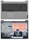 Клавиатура для ноутбука Lenovo IdeaPad 3-15 Черный, (Серый TopCase) RU