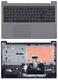 Клавиатура для ноутбука Lenovo IdeaPad S145-15IWL Черный, (Серый TopCase) RU