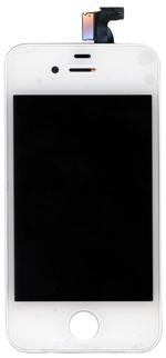 Матрица с тачскрином для Apple iPhone 4S Оригинальная белый