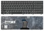Клавиатура для ноутбука Lenovo IdeaPad (Y570) Черный, (Серый фрейм), RU