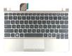 Клавиатура для ноутбука Samsung (NC110) Черный, (Серебряный TopCase), RU