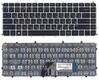 Клавиатура для ноутбука HP Envy (4-1000) Черный, (Серебряный фрейм) RU