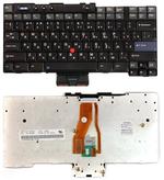 Клавиатура для ноутбука Lenovo ThinkPad (T40, T41, T42, T43, T43p, R50, R51, R52) с указателем (Point Stick) Черный RU