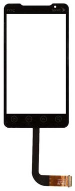 Тачскрин (Сенсор) для смартфона HTC Evo 4G A9292 черный