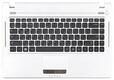 Клавиатура для ноутбука Samsung (Q430) Черный, (Серебряный TopCase), RU