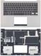 Клавиатура для ноутбука Asus (UX32) Черный, с подсветкой (Light), (Серебряный TopCase), RU