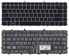 Клавиатура для ноутбука HP Envy (4-1000, 6-1000) Черный, (Серебряный фрейм) RU