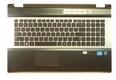 Клавиатура для ноутбука Samsung (RF711) Черный, (Серебряный фрейм), (Черный TopCase), RU