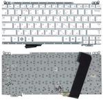 Клавиатура для ноутбука Samsung (NC110) Белый, (Без фрейма), RU