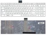 Клавиатура для ноутбука Toshiba Satellite (L50D-A, L70-A, S50-A, S50D-A, S70-A, S70D-A, S70T-A, S75-A, S75D-A, S75T-A) Белый, (Белый фрейм) RU