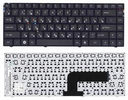 Клавиатура для ноутбука DNS (Pegatron B14Y) Black, (С фреймом) RU
