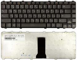 Клавиатура для ноутбука Lenovo IdeaPad (Y450, Y450A, Y450G, Y550, Y550A, Y460, Y560, B460) Black, (Черный фрейм), RU