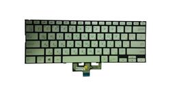 Клавиатура для ноутбука Asus ZenBook UX433FA с подсветкой (Light), Silver, (Без фрейма) RU