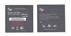Батарея для смартфона Fly BL7403 IQ431 Glory 3.7В Черный 1300мАч 4.81Вт