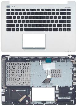 Клавиатура для ноутбука Asus VivoBook (S451LB) Black, (Silver TopCase), RU