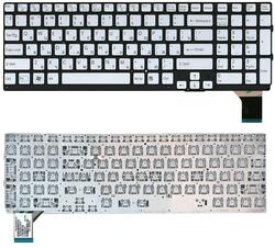 Клавиатура для ноутбука Sony Vaio (VPC-SE) Silver, (Без фрейма), RU