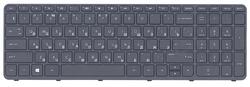 Клавиатура для ноутбука HP 250 G3, 255 G2, 255 G3, Pavilion SleekBook 15-e, 15-e000, 15-e002er, 15-e002sr, 15-e003sr, 15-e004er, 15-g, 15-g000, 15-d, 15-n, 15-n000, 15-r, 15-r000, 15-s000, 15t-e, 15t-n, 15z-e, 15z-n Black, (Черный фрейм) RU