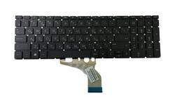 Клавиатура для ноутбука HP (15-db000) Black, (Без фрейма) RU