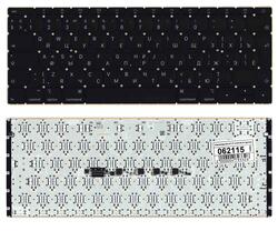 Клавиатура для ноутбука Apple MacBook 12 дюймов (A1534) 2015+ Black, (Без фрейма), Русский (вертикальный энтер)