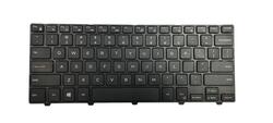 Клавиатура для ноутбука Dell (14-3000) Black, (Черный фрейм), US