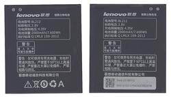 Батарея для смартфона Lenovo BL212 A708T 3.8В Черный 2000мАч 7.8Вт