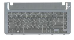 Клавиатура для ноутбука Samsung (355V4C-S01) Black, (Gray TopCase), RU