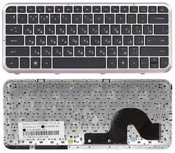 Клавиатура для ноутбука HP Pavilion (DM3-1000) Black, (Серебряный фрейм) RU