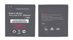 Батарея для смартфона Fly BL4251 IQ450 Horizon 3.7В Черный 2000мАч 7.4Вт
