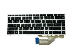 Клавиатура для HP ProBook (430 G5) Silver, (Серебряный фрейм), RU