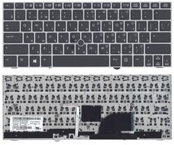 Клавиатура для ноутбука HP Elitebook (2170P) с указателем (Point Stick), Black, (Серый фрейм) RU