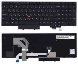 Клавиатура для ноутбука Lenovo Thinkpad (T580) Black, (Черный фрейм), RU