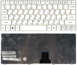 Клавиатура для ноутбука Acer Aspire (1420, 1425, 1425P, 1810, 1810T, 1820, 1825, 1830T) Aspire One (715, 721, 722, 751, 751H, 752, 752H, 753, ZA3, ZA5) Acer Ferrari One (200) Белый, RU